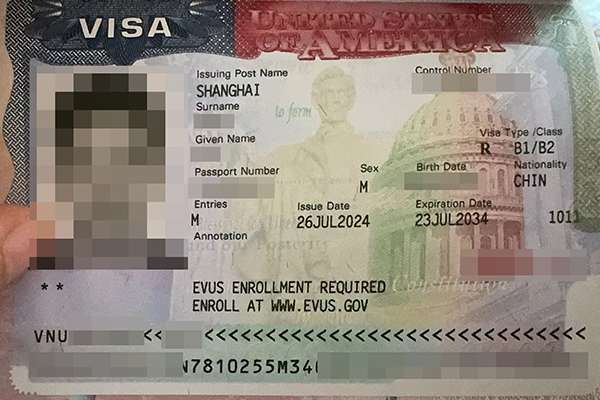 美国探亲签证成功案例